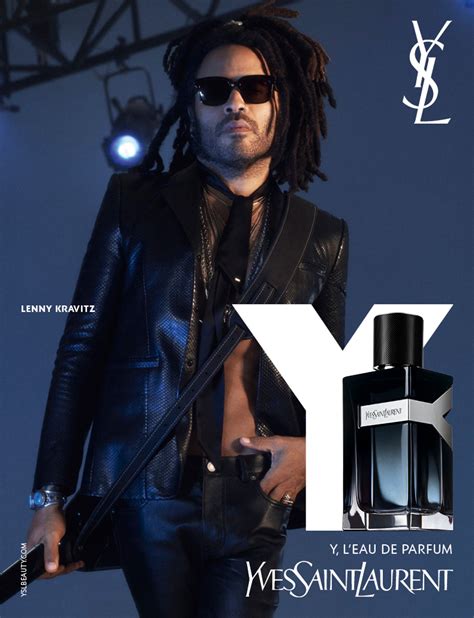 Lenny Kravitz is the New Face of YSL Beauty’s Y Fragrance.